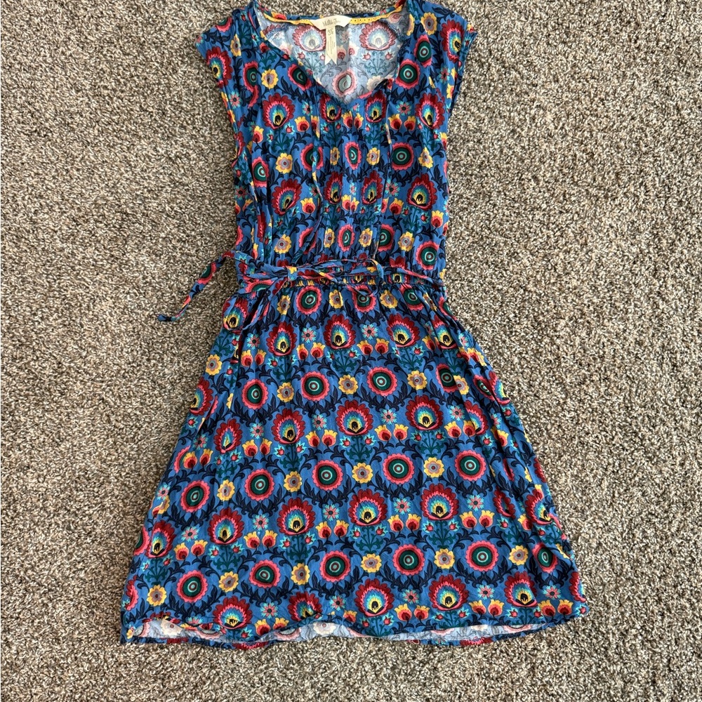 Matilda Jane Floral Blue Dress